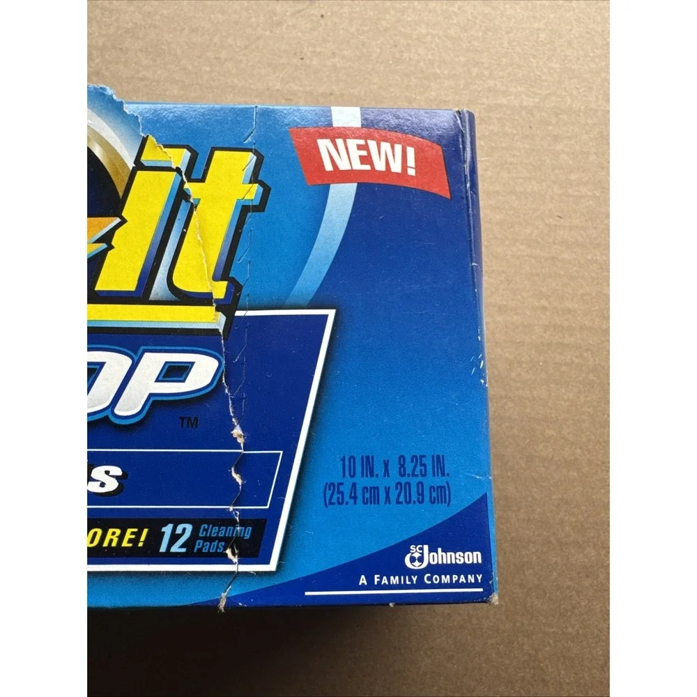 GRAB IT GO MOP Mopping System Cleaning Refill Pads 10-Pack Discontinued Open Box